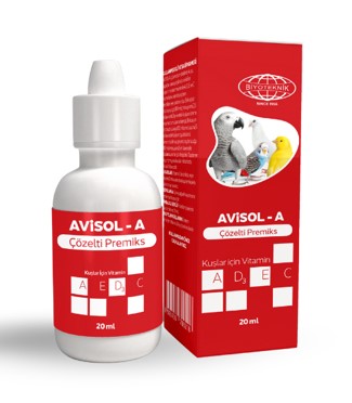 Biyoteknik Avisol-A Kuşlar İçin Vitamin Çözelti 20 Ml