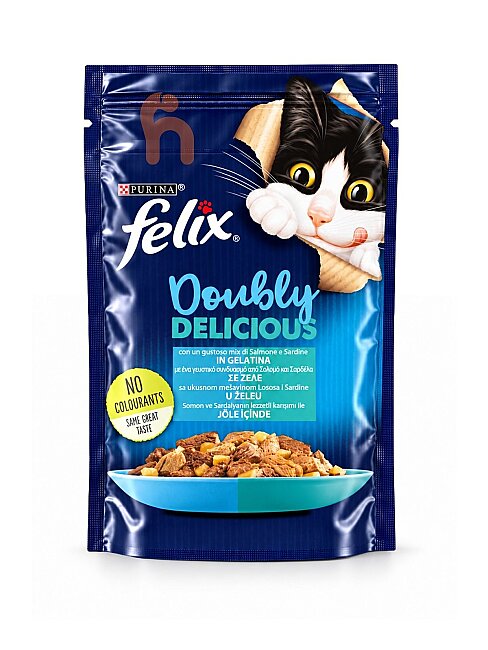 Purina Felix Somon Sardalya Pouch Yaş Maması 85 Gr