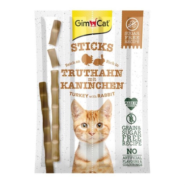 Gimcat Hindi Tavşan Sticks 4 Lü 20 Gr 