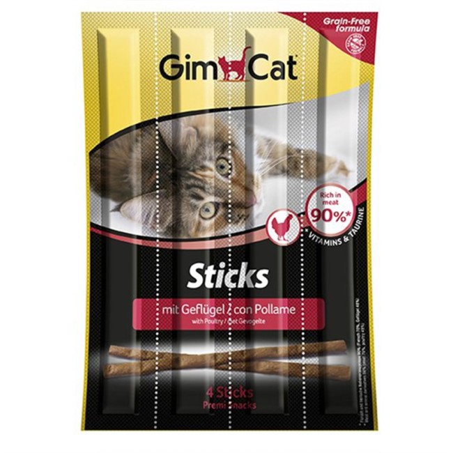 Gimcat Kümes Hayvanlı Sticks 4 Lü 20 Gr 