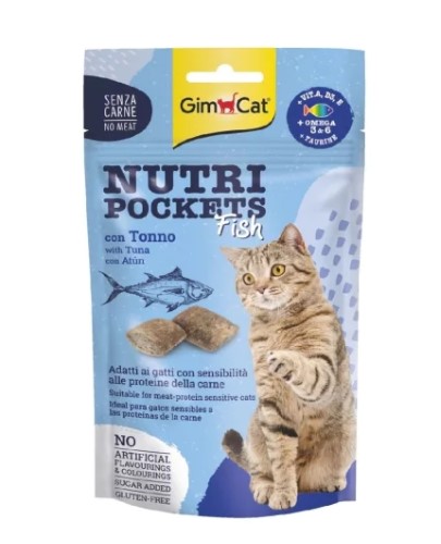 Gimcat Nutripockets Ton Balıklı Ödül 60 Gr 