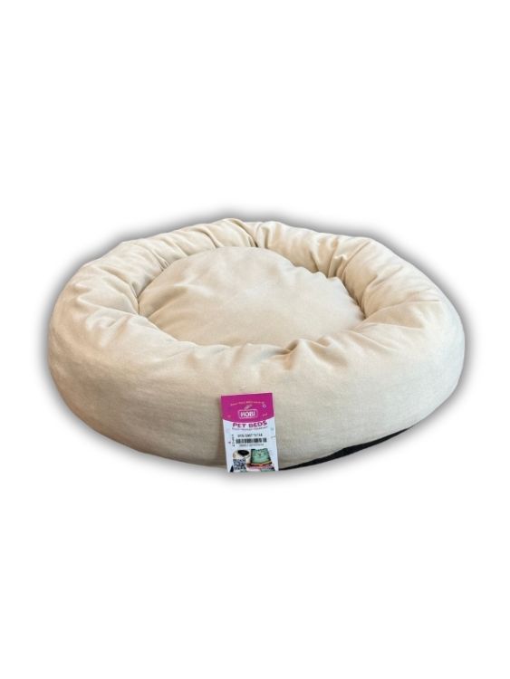 Hobi Pet Beds Kedi ve Köpekler İçin Simit Yatak ZT-001 50 cm - 2