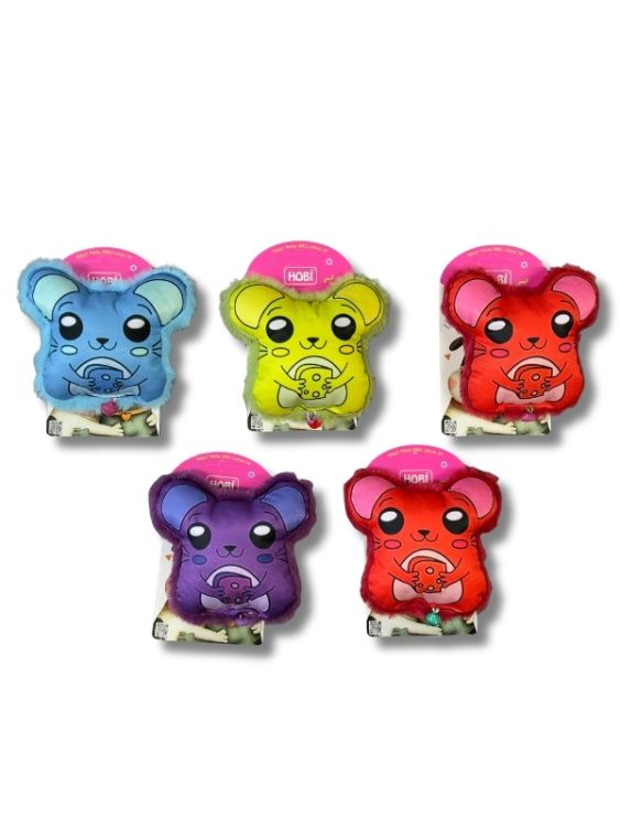 Hobi Pet Toys Fare Figürlü Zilli Kedi & Köpek Oyuncağı RD1018 - 1