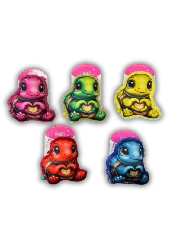 Hobi Pet Toys Kaplumbağa Figürlü Zilli Kedi & Köpek Oyuncağı RD1015 - 1
