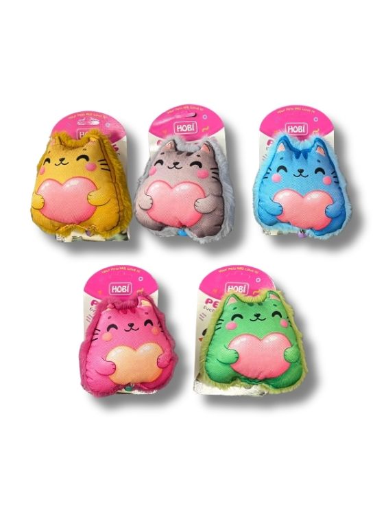 Hobi Pet Toys Ton Ton Kedi Figürlü Zilli Kedi & Köpek Oyuncağı - 1