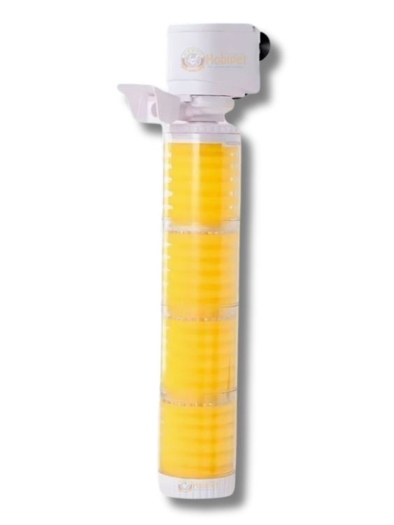 Jingye JY-8500F Şeffaf Gövdeli Akvaryum İç Filtre 35W 1500L/H Beyaz - 1