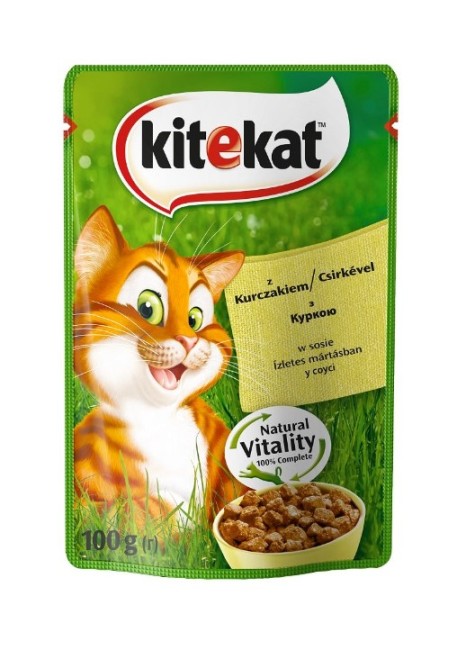 Kitekat Tavuklu Gravy Soslu Pouch Mama 85 Gr (453705)