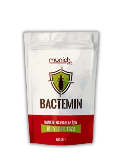 Munich Vet Bactemin Kanatlılar İçin Bit Pire Tozu 500 Gr
