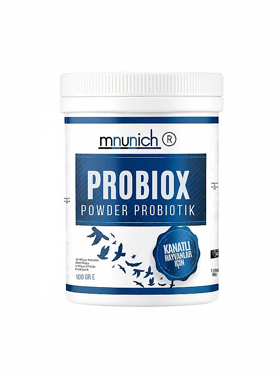 Munich Vet Probiox Kanatlı Hayvanlar İçin Probiyotik 100 Gr - 1