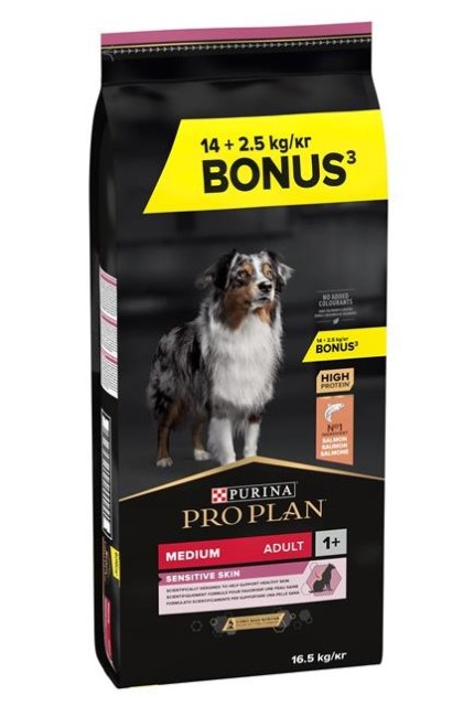 Pro Plan Medium Adult Somonlu Yetişkin Köpek Maması 14+2.5 Kg