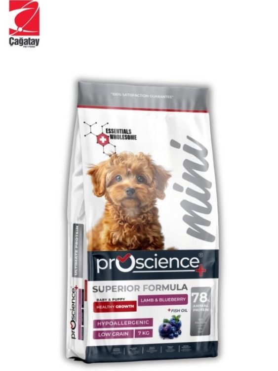 Pro Science Kuzu Etli & Yaban Mersinli Küçük Irk Yavru Köpek Maması 7 Kg - 1