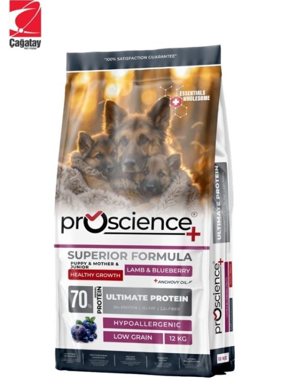 Pro Science Mother Baby Dog Orta & Büyük Irk Anne ve Yavru Köpek Maması 12 Kg - 1