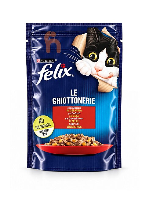 Purina Felix Sığır Etli Pouch Yaş Kedi Maması 85 Gr