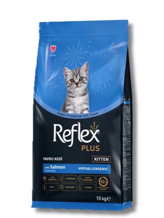 Reflex Plus Kitten Somonlu Yavru Kedi Maması 15 kg - 1