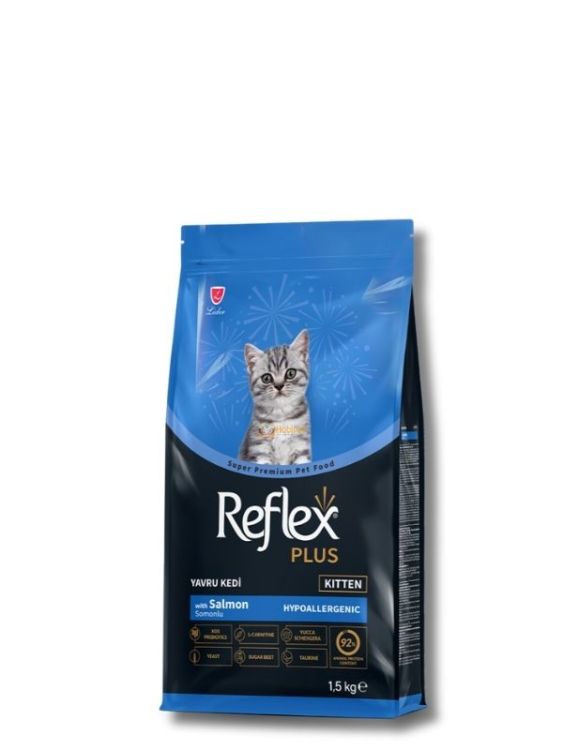 Reflex Plus Somonlu ve Pirinçli Yavru Kedi Maması 1,5 kg - 1