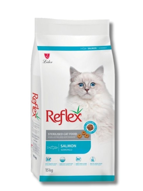 Reflex Somonlu Kısırlaştırılmış Kedi Maması 15 kg