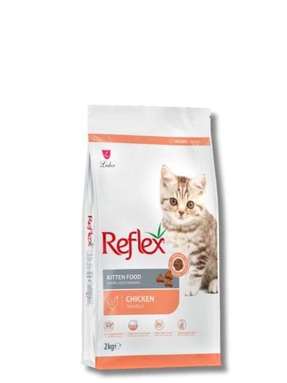 Reflex Tavuklu ve Pirinçli Yavru Kedi Maması 2 kg - 1