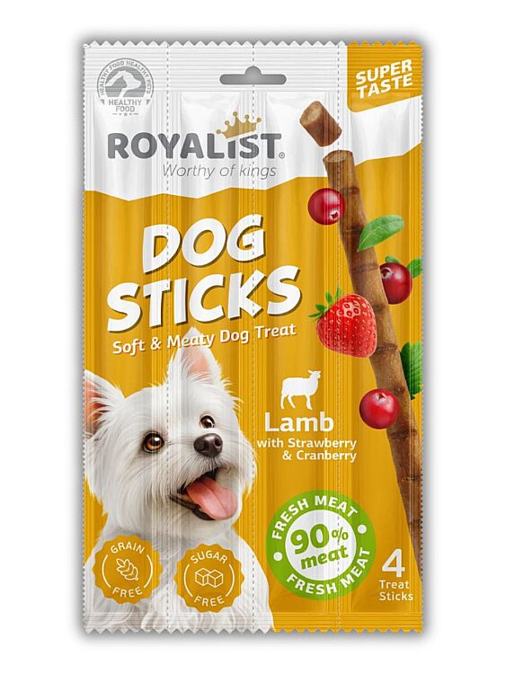 Royalist Kuzu Etli Köpek Sticks 4 Lü 20 Gr - 1