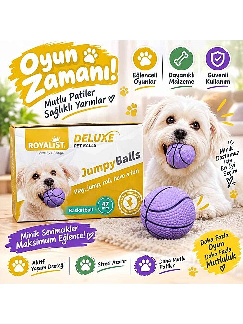 Royalist Zıplayan Oyuncak Sert Top 4.7 cm (02222)
