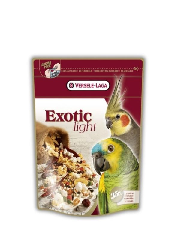 Versele Laga Exotic Light Paraketler İçin Kuru Meyve ve Kuruyemiş Karışımı 750 gr - 1