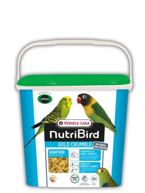 Versele Laga Gold Crumble Muhabbet Kuşları İçin Yumurtalı Kuru Mama 4 Kg - 1