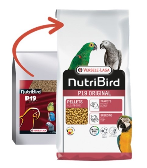 Versele Laga P19 Original Papağan Pellet Yem 10 Kg - 1
