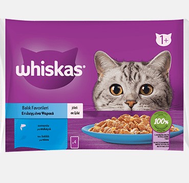 Whiskas Balık Çeşitleri 4 X 85 Gr Pouch (448683)