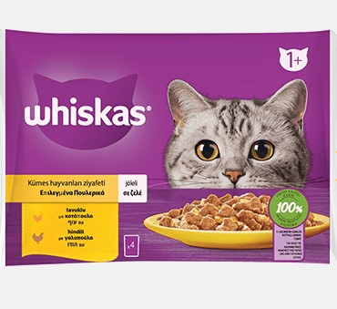 Whiskas Kümes Hayvanlı 4 X 85 Gr Pouch (448671)