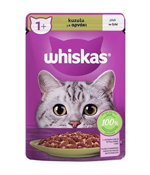 Whiskas Kuzu Etli Pouch 85 Gr (443951)