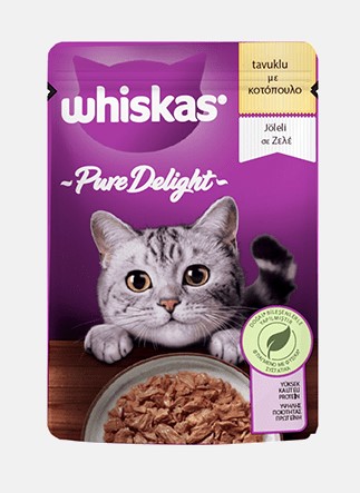 Whiskas Pure Delight Tavuklu Pouch 85 Gr (450199)
