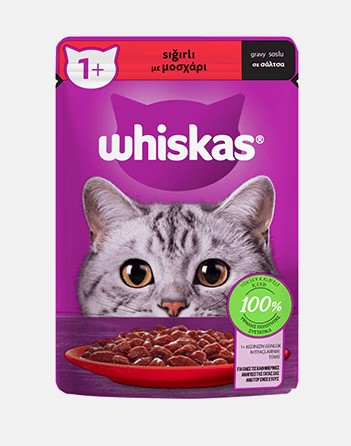 Whiskas Sığır Etli Pouch 85 Gr (443926)