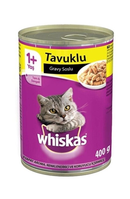 Whiskas Tavuklu Kedi Konserve 400 Gr (450179)