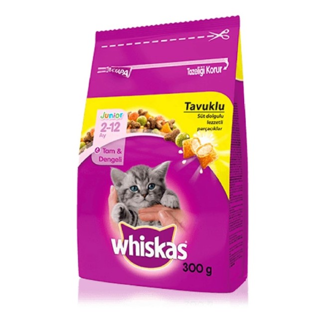 Whiskas Tavuklu Yavru Kedi Maması 300 Gr (449386)