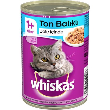 Whiskas Ton Balıklı Kedi Konserve 400 Gr (450167)
