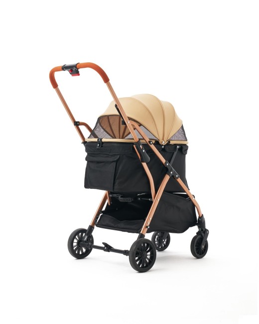 Zampa Nola Kedi & Köpek Arabası Haki 51×85×101 cm (ZS-105-1) - 6
