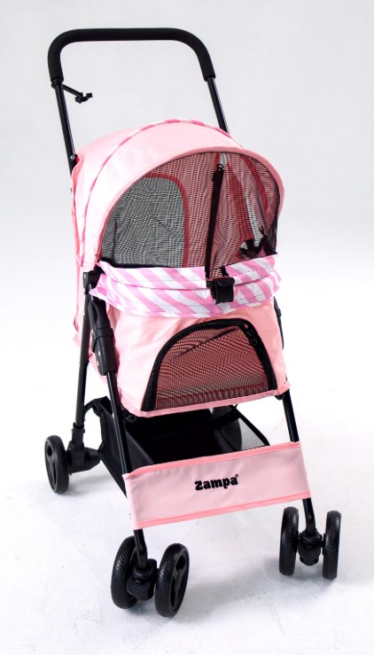 Zampa Showtime Kedi Köpek Arabası Pembe SP02XKP 42x69.5x88 Cm - 1
